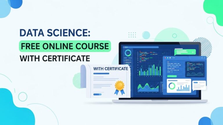 data science free online course with certificate