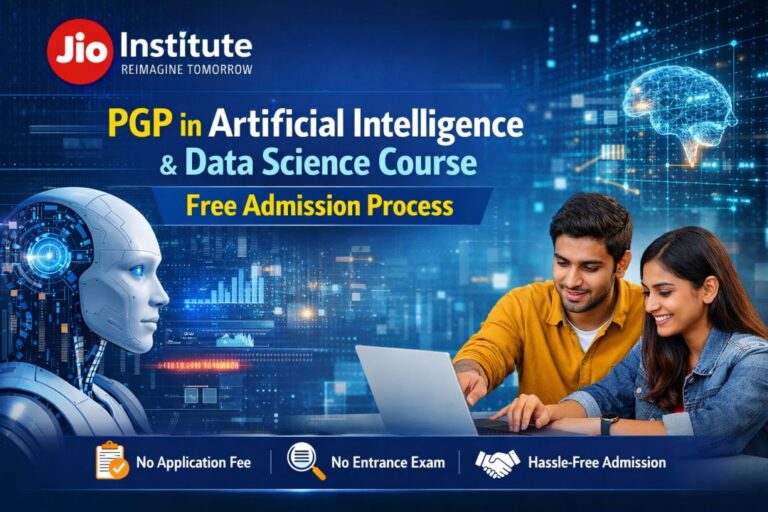 Jio Institute PGP in Artificial Intelligence & Data Science Course