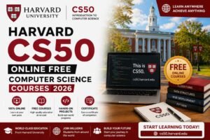 Harvard CS50 Online Free Computer Science Courses 2026: Enrollment, Tracks & Verified Certificate