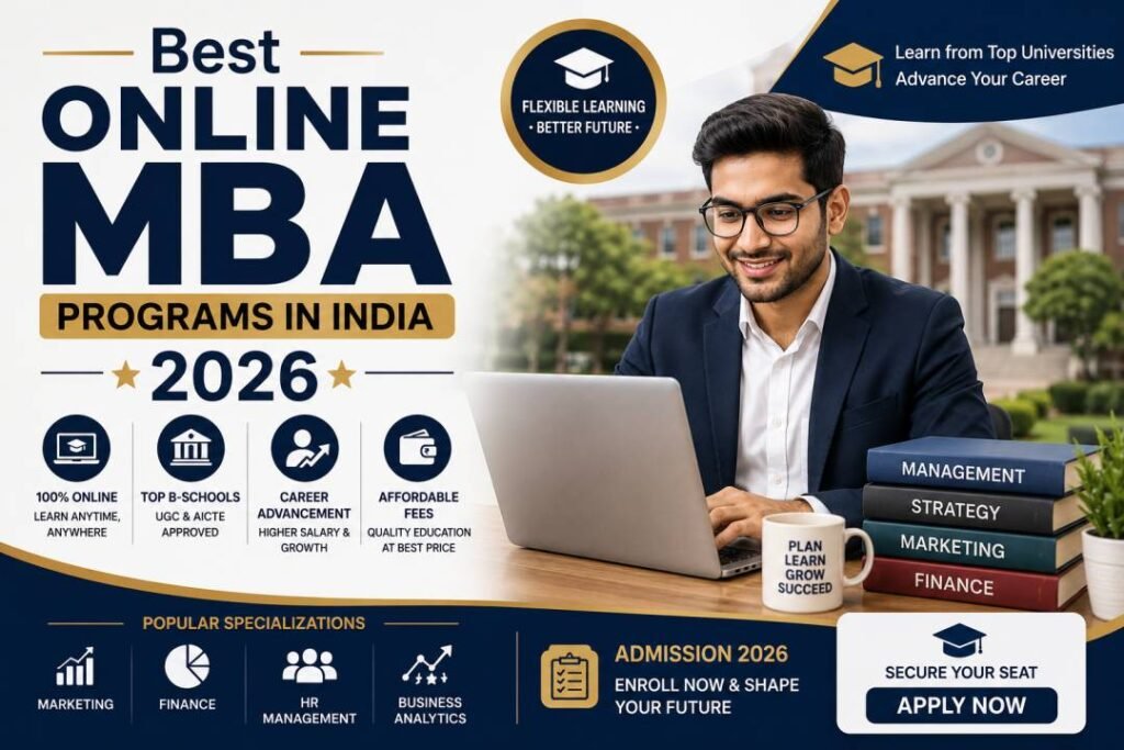 Best Online MBA Programs in India