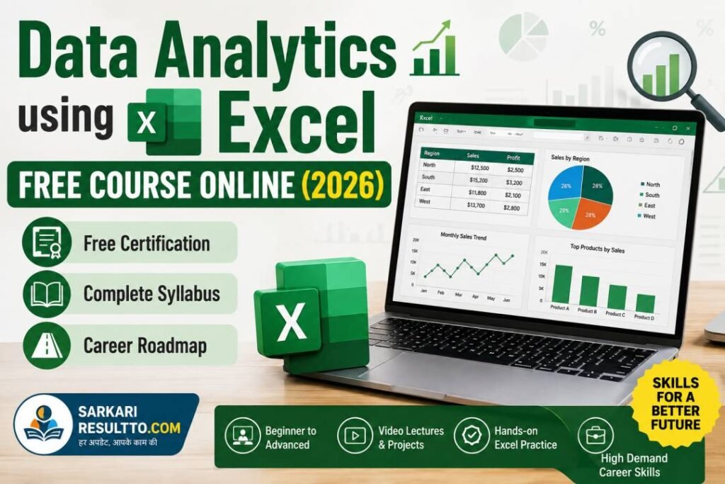 Data Analytics using Excel Free Course