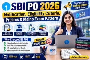 SBI PO 2026: Notification, Eligibility Criteria, Prelims & Mains Exam Pattern, Salary Structure